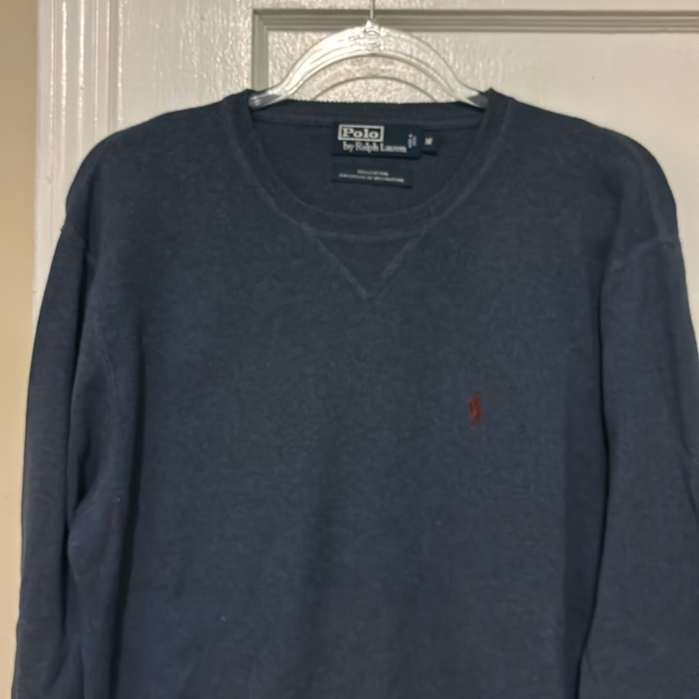 Ralph Lauren Blue Cotton Sweater